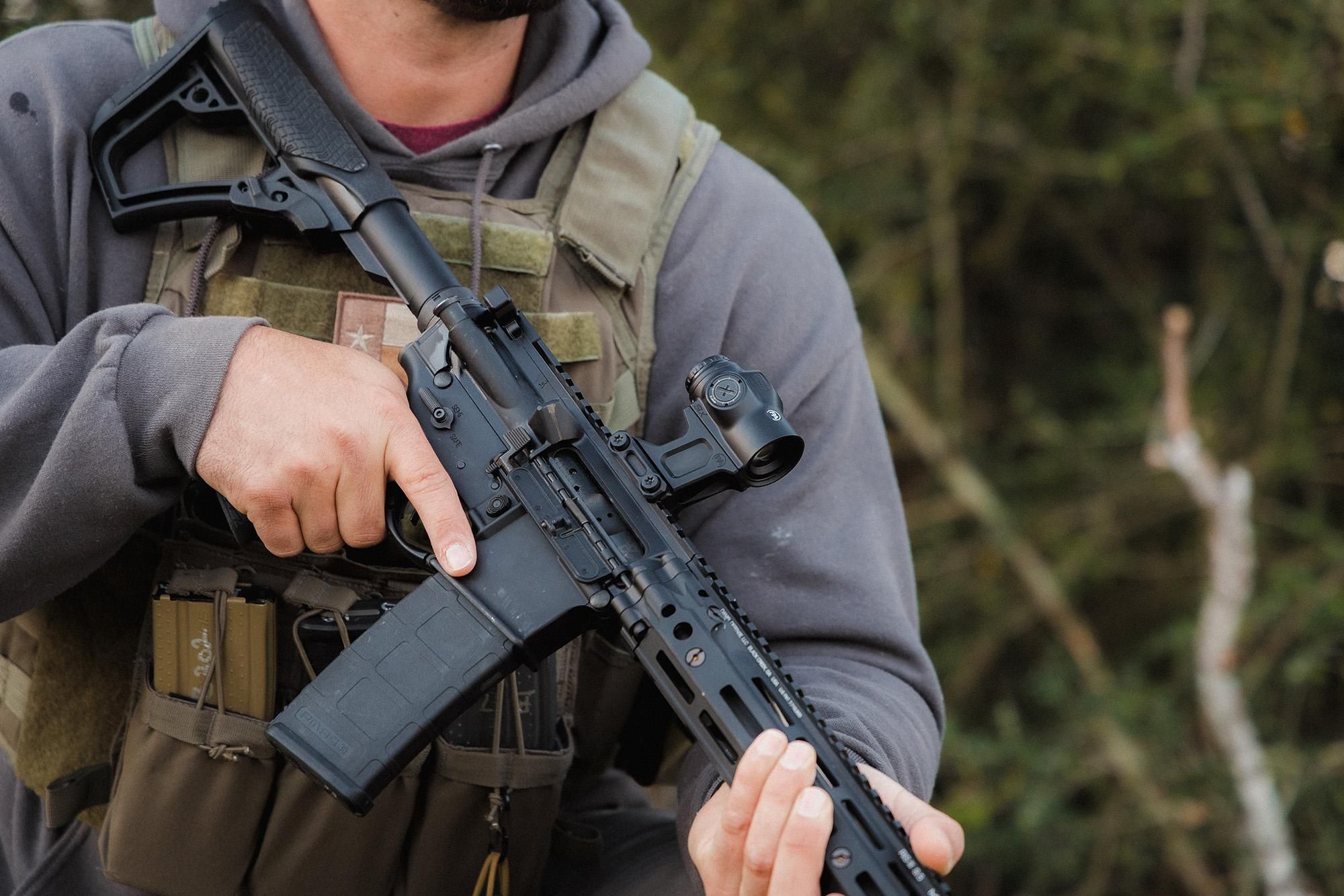 Primary Arms SLx 1X MicroPrismT with Red Illuminated ACSS Gemini